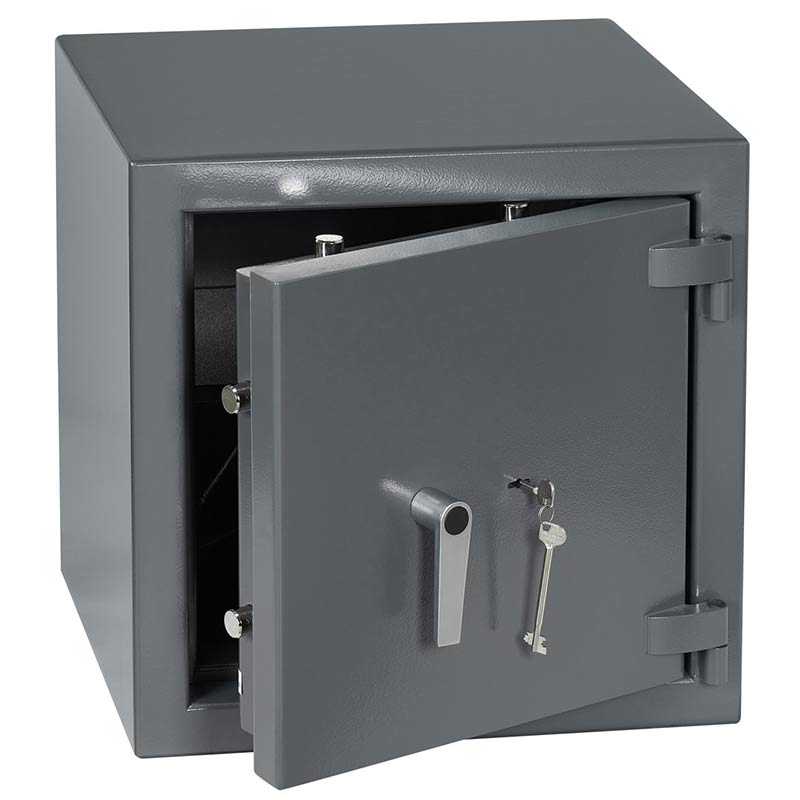 Euro Grade 2 Free-Standing Safe - Key Lock - 550h x 550w x 465d (mm) - Size 2 - £17,500 Rated