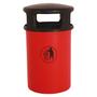 90L Hooded Plastic Litter Bin