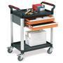 WHTT2SS/D2 2 Shelf Trolley with 2 Drawers