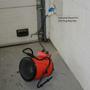 3kW Industrial Heater - Requires Round Pin 16A Plug
