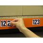 Magnetic Number and Letter Sets for Racking / Shelving Bays