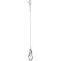 Rope Restraint Lanyard with scaffold hooks