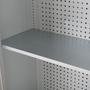 Shelf in Perforated Tool Storage Cupboard