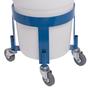 Steel Mobile Dolly for Food Grade Round Bins