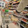 Anti-microbial film used on shopping trolley handle