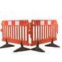 Pallet of 50 Avalon Traffic  Barriers with Feet