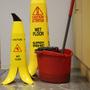 Banana cone wet floor safety cones, 600 & 900mm high