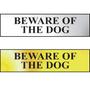 Beware Of The Dog Mini Sign