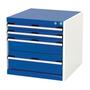 Bott Cubio suspended drawer cabinet for beneath Bott workbenches