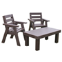 Captain's Recycled Plastic Outdoor Chair & Table