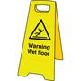 Warning Wet Floor Stand Sign