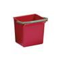 Red Cleaning Trolley Bucket