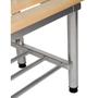 Shoe rack for Benchura Club changing room benches