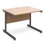 Contract 25 Cantilever Desks Ergonomic & Straight Design