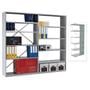 Duo Shelving - Open Back Extension Bays with 6 Shelves