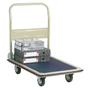 Steel folding platform trolley with PVC base