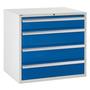 4-drawer Euroslide 900 cabinet