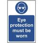 Eye Protection Must Be Worn Sign