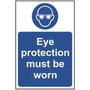 Eye Protection Must Be Worn Sign