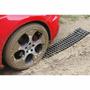 Flexible vehicle traction track