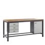 Fully Welded Engineers Bench with Beech Top