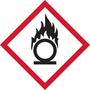 GHS Oxidising Pictogram Labels with FAST UK Delivery
