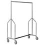 Heavy-Duty Clothes Rail on Wheels