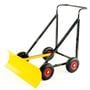 Heavy Duty Push Along Snow Plough With Adjustable Blade