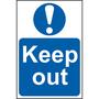 Keep Out Sign