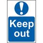 Keep Out Sign