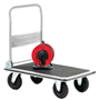 Large wheel folding trolley
