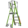 Little Giant 4-tread GRP fibreglass ladder stabilisers folded