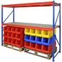 Heavy Duty Longspan Racking Starter Bays with 3 Shelves with FREE UK Delivery