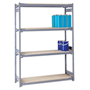 Widespan Shelving Starter Bay with 4 Chipboard Shelves