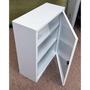 metal lockable first aid cabinet - open