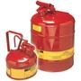 Justrite Metal Safety Cans