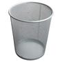 Wire mesh metal waste bin