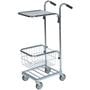 35kg mini trolley with shelf and basket