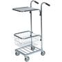 Mini Trolleys with Shelf and Baskets, 35kg Capacity