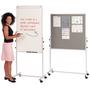 Mobile Flip Chart Combination Unit