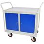 Maintenance trolley with cupboards