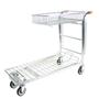 Nestable Stock Trolley with Integral Folding Basket