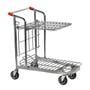Nestable Stock Trolley with Top Shelf