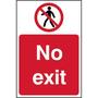 No Exit Sign