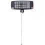 Wall-mounted patio heater