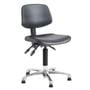 Polyurethane cushioned swivel operator chair