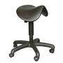 Polyurethane Saddle Stool with Castors
