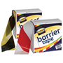 500m roll of Prosolve barrier tape with red & white or black & yellow striped design