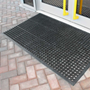 Rampmat hardwearing outdoor rubber doormat