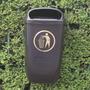 Regent Hooded Bin Wall or Post Mount